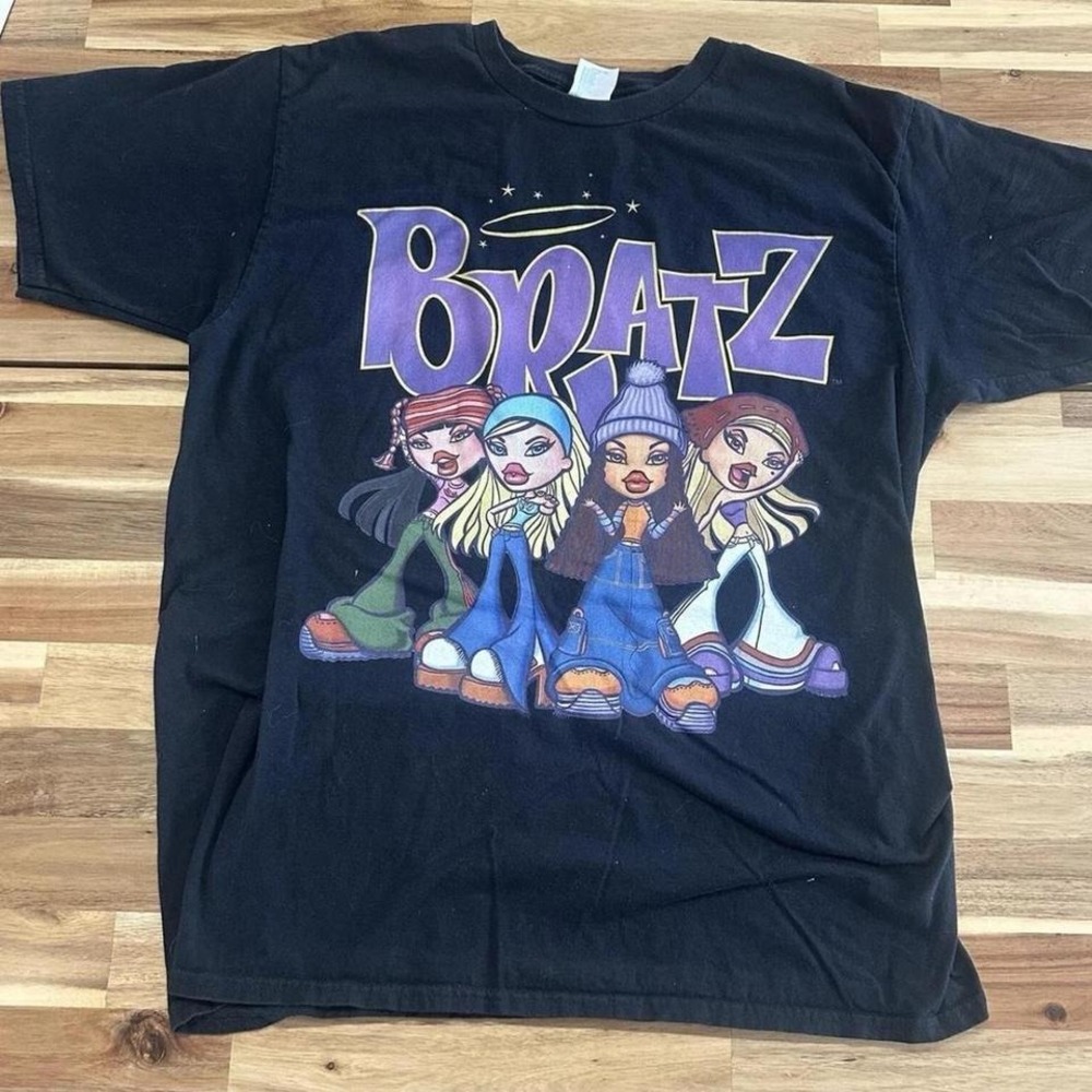 Bratz black cotton t-shirt #bratz‎ #y2k #kidcore
